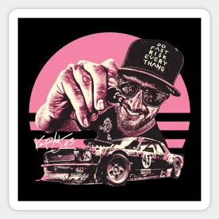 Ken Block pink Magnet